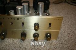 Recapped Fisher Model KX-200 Integrated Tube Hi-Fi Stereo Amplifier