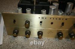 Recapped Fisher Model KX-200 Integrated Tube Hi-Fi Stereo Amplifier