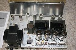 Recapped Fisher Model KX-200 Integrated Tube Hi-Fi Stereo Amplifier