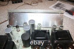 Restored FISHER KX 200 INTEGRATED TUBE AMPLIFIER