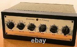 Restored Grommes 61PG Integrated 6L6 Tube HiFi Amplifier Ready to Rock & Roll