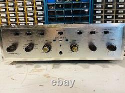 Restored! Hh Scott 299-c Tube Integrated Stereo Amplifier 299c See Youtube
