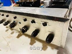 Restored! Hh Scott 299-c Tube Integrated Stereo Amplifier 299c See Youtube