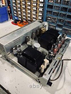 Restored! Hh Scott 299-c Tube Integrated Stereo Amplifier 299c See Youtube