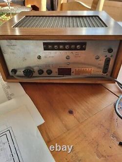 Rogers cadet 3 stereo valve integrated amplifier with MM phono stage & paperwork