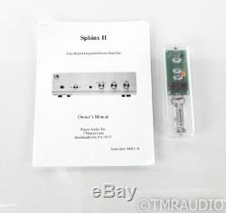Rogue Audio Sphinx 2 Stereo Tube Integrated Amplifier Remote MM Phono