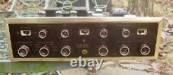 SCOTT LK-72 Integrated Tube Amp serviced, fresh matched quad JJ Elect. 7591s