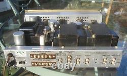 SCOTT LK-72 Integrated Tube Amp serviced, fresh matched quad JJ Elect. 7591s