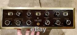 SCOTT LK-72 Tube Amp completely refurbished Amperex 12AX7 preamp tubes Exc cond