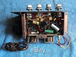 SINGLE ENDED 6BQ5 EL84 ADMIRAL STEREO SE TUBE AMPLIFIER PROJECT magnavox 8601