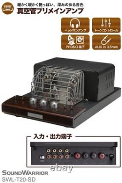 SOUNDWARRIOR Japan made vacuum tube amplifier headphone amplifier analog au 21