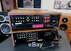 Sansui AU-555A Integrated Amplifier Amazing Tube Sound 100,120,220,240V