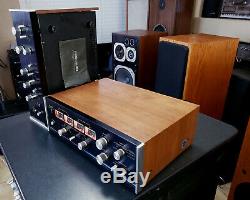 Sansui AU-555A Integrated Amplifier Amazing Tube Sound 100,120,220,240V