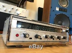 Sansui Sax-200 vacuum tube stereo integrated amplifier as is read