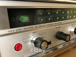 Sansui Sax-200 vacuum tube stereo integrated amplifier as is read