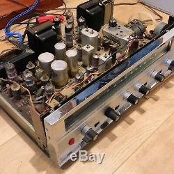 Sansui Sax-200 vacuum tube stereo integrated amplifier as is read