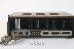 Scott 200-B Stereomaster Home Audio Tube Integrated Stereo Amplifier AS IS
