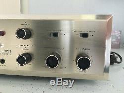 Scott 222C Integrated Stereo Tube Amp, Works Great! Read Description