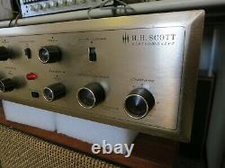 Scott 222b Stereo Tube Integrated Amplifier Working Very Good