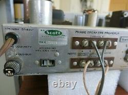 Scott 222b Stereo Tube Integrated Amplifier Working Very Good