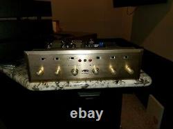 Scott 299A Early Tube Integrated Amplifier Tested to Power On