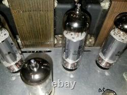 Scott 299A Early Tube Integrated Amplifier Tested to Power On