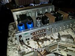 Scott 299A Early Tube Integrated Amplifier Tested to Power On