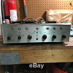 Scott 299D Early Tube Integrated Amplifier