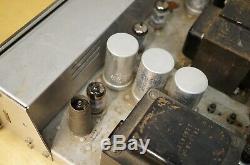 Scott 299D Early Tube Integrated Amplifier Tested to Power On