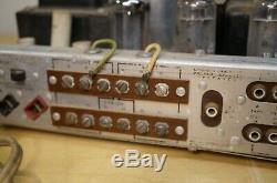 Scott 299D Early Tube Integrated Amplifier Tested to Power On