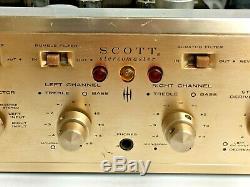 Scott 299 C Stereo Tube Amplifier Untested Parts Or Repair