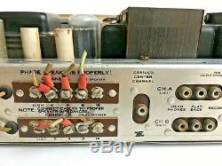 Scott 299 C Stereo Tube Amplifier Untested Parts Or Repair