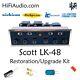 Scott Lk48-a Tube Amplifier Restoration Repair Service Rebuild Kit Fix Capacitor