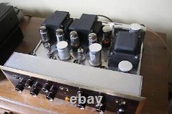 Scott LK72 Tube Stereo 1961 Integrated Amplifier Serviced Excellent 40 wpc