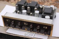 Scott LK72 Tube Stereo 1961 Integrated Amplifier Serviced Excellent 40 wpc