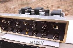 Scott LK72 Tube Stereo 1961 Integrated Amplifier Serviced Excellent 40 wpc