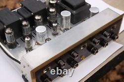 Scott LK72 Tube Stereo 1961 Integrated Amplifier Serviced Excellent 40 wpc