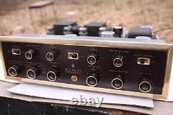 Scott LK72 Tube Stereo 1961 Integrated Amplifier Serviced Excellent 40 wpc