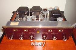 Scott LK-48 Tube Integrated Amplifier (Cherry Mahogany Cabinet available)