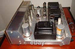 Scott LK-48 Tube Integrated Amplifier (Cherry Mahogany Cabinet available)