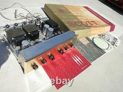 Scott Lk-48 Stereo Tube Integrated Amplifier Orig Box Never Used