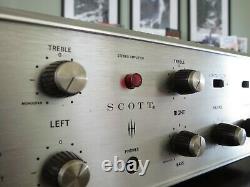 Scott Stereomaster 222D Tube Integrated Amplifier NOSVALVES Complete Restoration