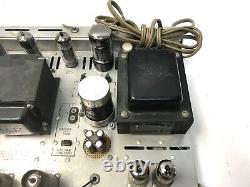 Scott Stereomaster 222-D All Tube Integrated Amplifier Fully Tested Working