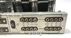 Scott Stereomaster 222-D All Tube Integrated Amplifier Fully Tested Working