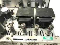 Scott Stereomaster 222-D All Tube Integrated Amplifier Fully Tested Working