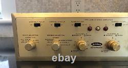 Scott Stereomaster 299 Stereo Matsushita Tube Integrated Pre-Amplifier #001898