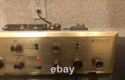 Scott Stereomaster Type 222-B Stereo TELEFUNKEN Tube Integrated Amplifier