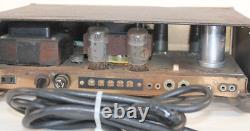Sherwood S-1000 III Mono Tube Amplifier. Good Phy Cond. Untested/Parts/Fix