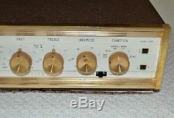 Sherwood S-5000 Stereo Tube Integrated Amplifier with Manual For Restoration