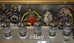 Sherwood S-5000 Stereo Tube Integrated Amplifier with Manual For Restoration